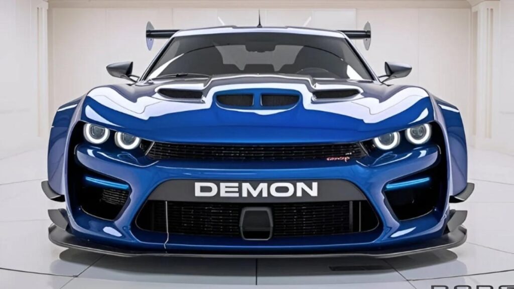 2026 Dodge Demon Reveal: American Supercar with Extreme Power & Striking Design