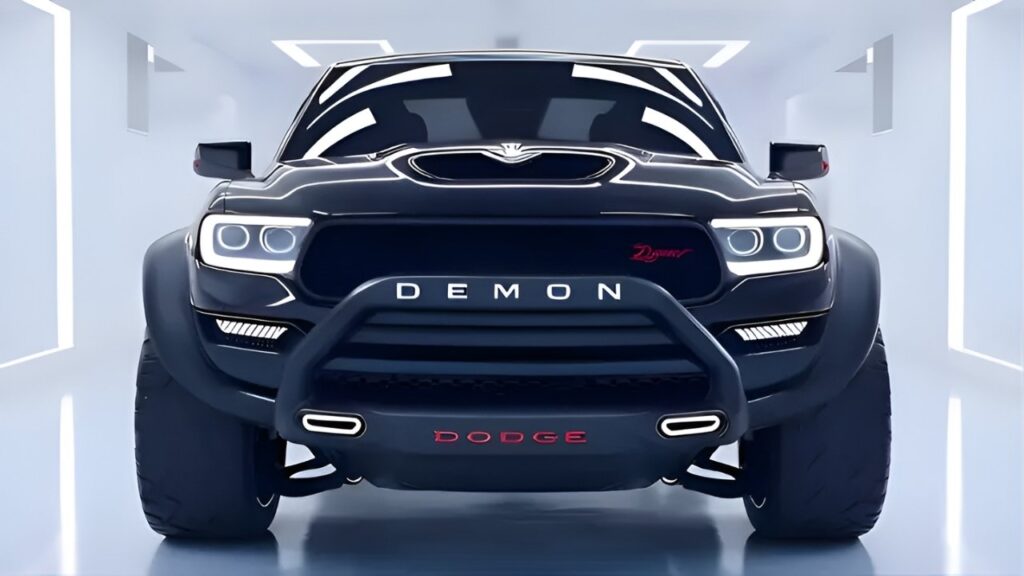 Dodge Demon Pickup 2026: la camioneta muscle más extrema con motor supercargado HEMI