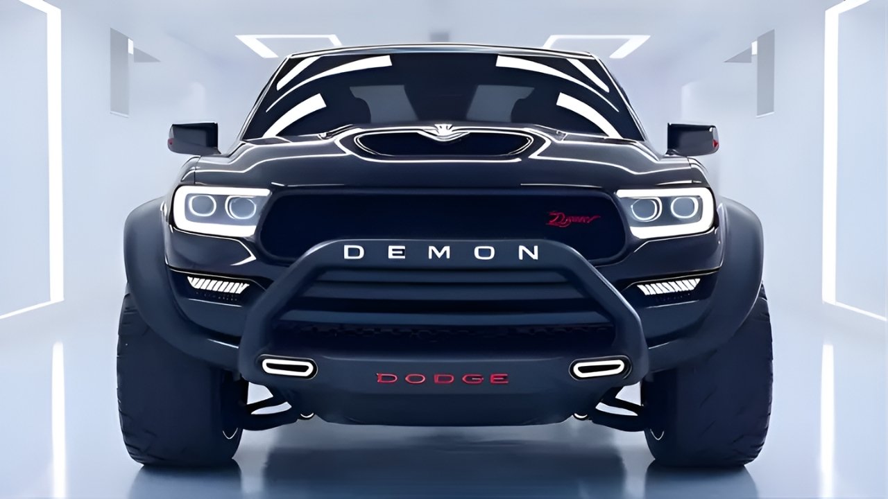 Dodge Demon Pickup 2026: la camioneta muscle más extrema con motor supercargado HEMI