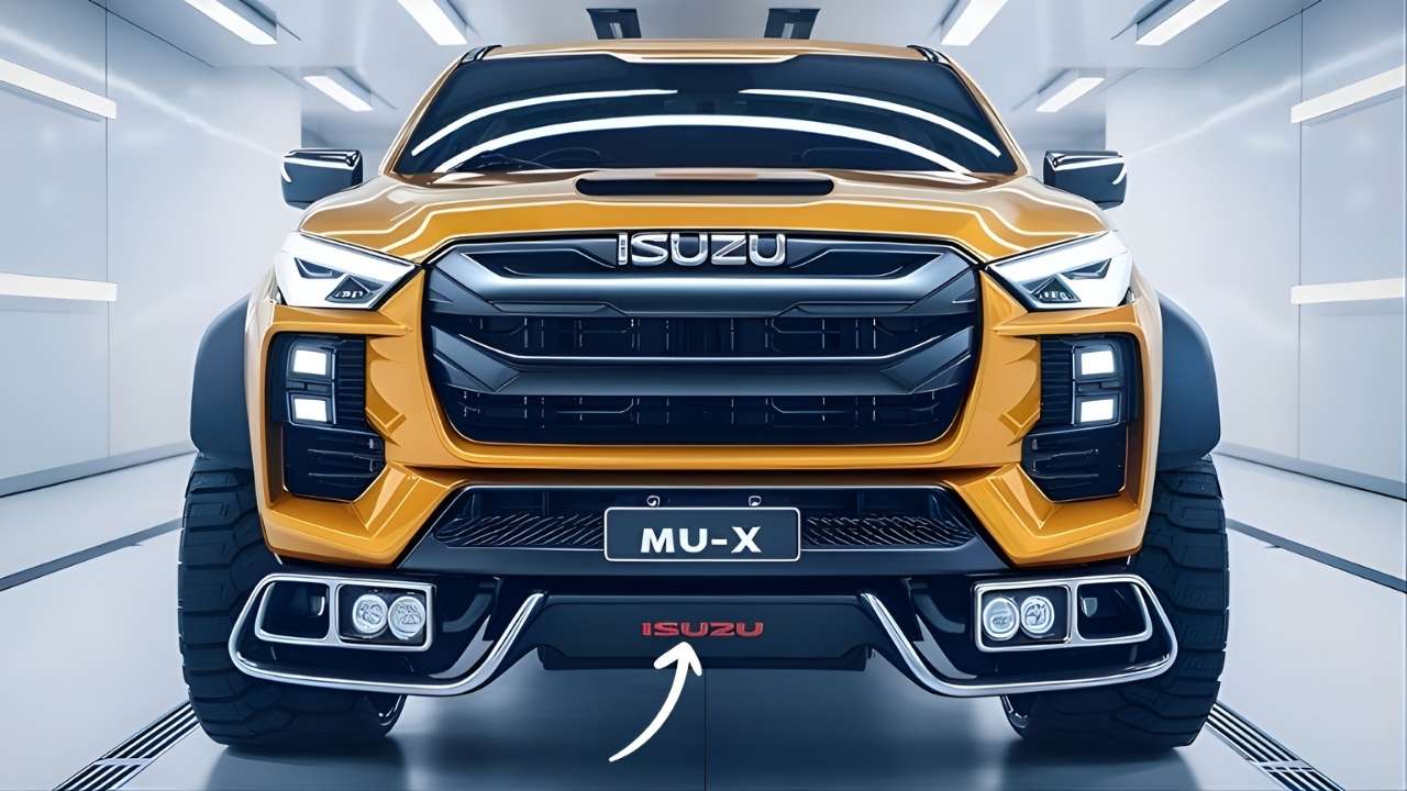 Isuzu MU-X Pickup 2026: motor potente, diseño moderno y características elegantes