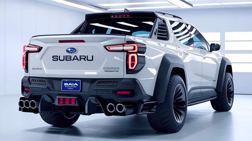 Subaru Baja 2026: Regresa la Pickup AWD Futurista Tipo Coupé | Primer Vistazo