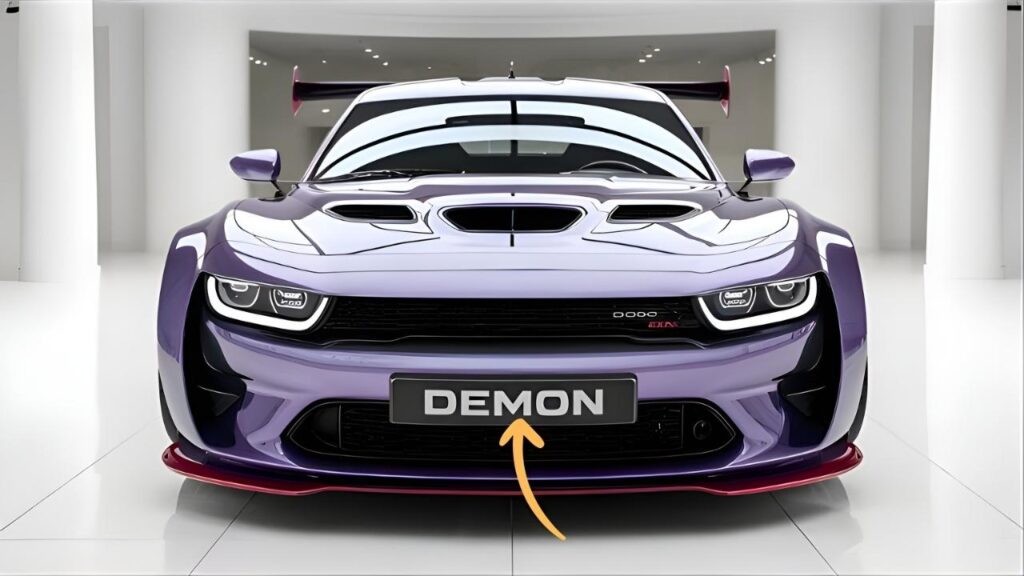 Dodge Demon 2026: 909 caballos de fuerza, eficiencia de combustible y máximo rendimiento
