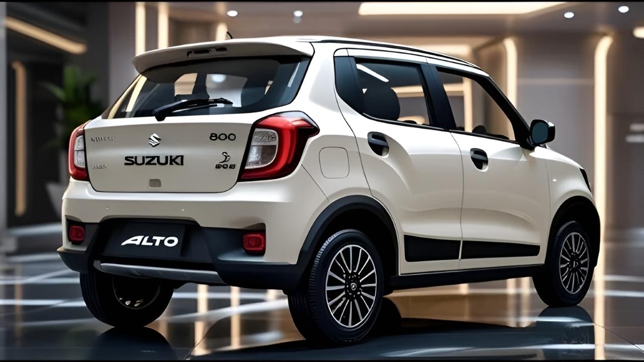 Maruti Alto 800 2025: 45 km/l de rendimiento, doble airbag, pantalla táctil y cámara de reversa