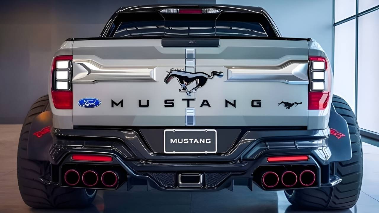 Ford Mustang Pickup 4×4 2026: Parrilla LED Audaz, Suspensión Deportiva y Tecnología Interior Premium